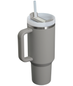 Splash-Resistant FlowState The Quencher H2.0 Flowstate Tumbler  | Stanley Create D332L - Double-Wall Vacuum Insulated Travel Tumbler with Straw Detail