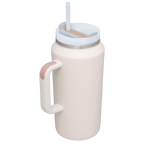 Large Capacity The Quencher H2.0 Flowstate Tumbler D033Q - Double-Wall Vacuum Insulated Travel Tumbler with Straw Detail