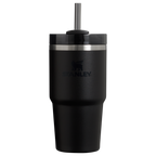 Splash-Resistant FlowState The Quencher H2.0 Flowstate Tumbler D030T - Premium Stainless Steel Straw Cup for All-Day Hydration - Black 2.0