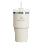 Splash-Resistant FlowState The Quencher H2.0 Flowstate Tumbler D030T - Premium Stainless Steel Straw Cup for All-Day Hydration - Cream 2.0