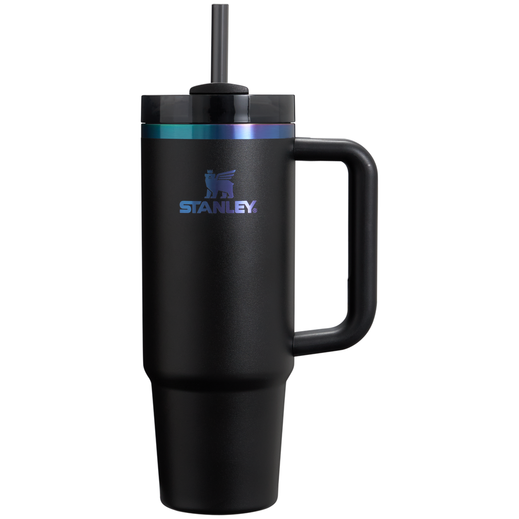 Large Capacity The Black Chroma Quencher H2.0 Flowstate Tumbler D107W - Double-Wall Vacuum Insulated Travel Tumbler with Straw - Default Title