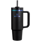 Large Capacity The Black Chroma Quencher H2.0 Flowstate Tumbler D107W - Double-Wall Vacuum Insulated Travel Tumbler with Straw - Default Title