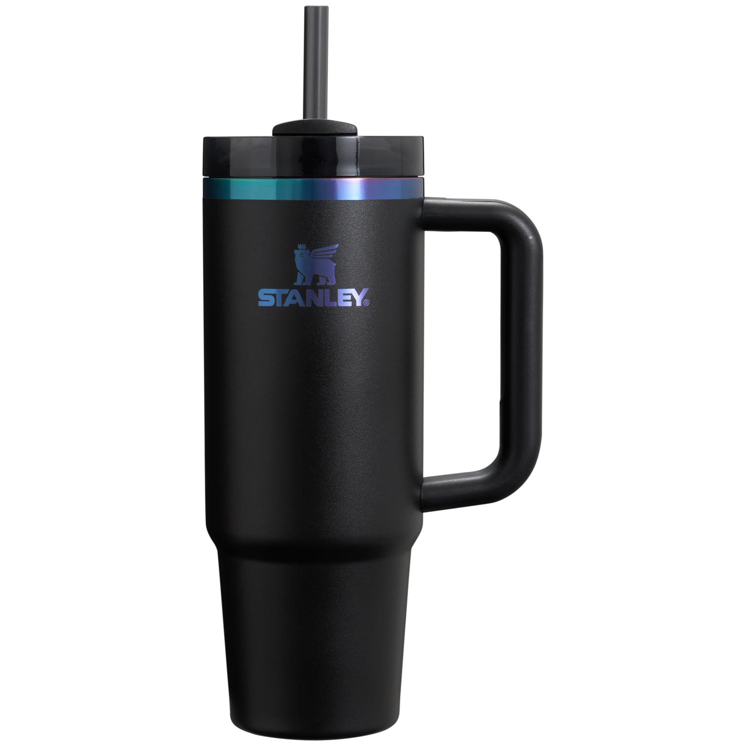 Large Capacity The Black Chroma Quencher H2.0 Flowstate Tumbler D107W - Double-Wall Vacuum Insulated Travel Tumbler with Straw - Default Title