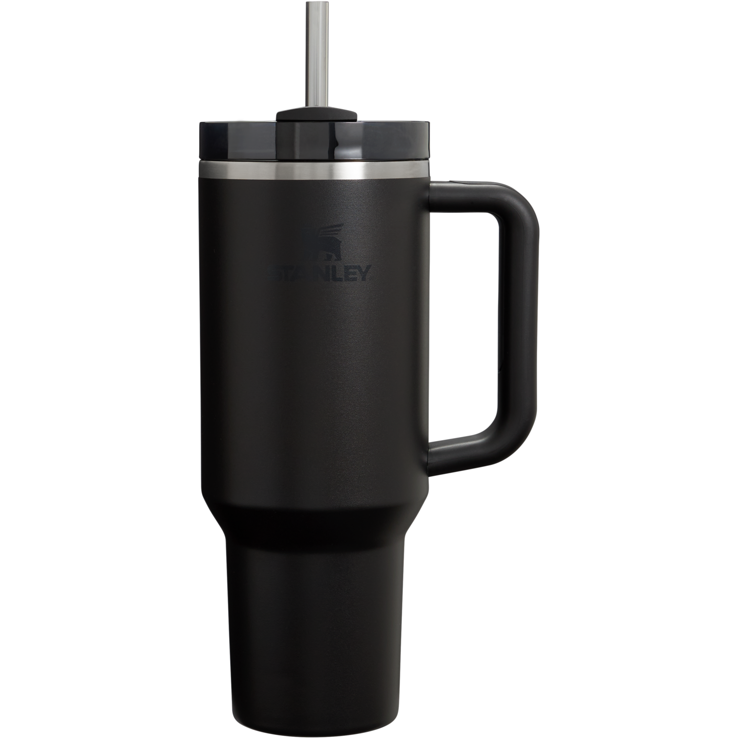 Insulated Travel The Quencher H2.0 Flowstate Tumbler D050X - Premium Stainless Steel Straw Cup for All-Day Hydration - Black 2.0