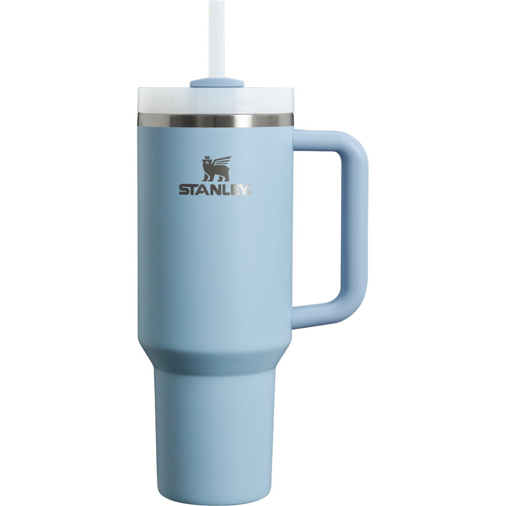 Insulated Travel The Reverb Quencher H2.0 Flowstate Tumbler D319F - Double-Wall Vacuum Insulated Travel Tumbler with Straw - Frost Reverb
