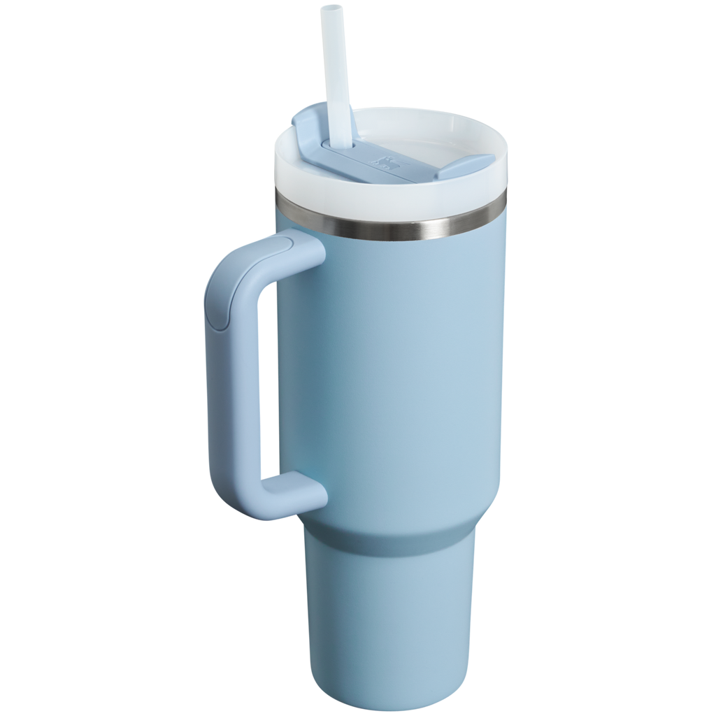 Insulated Travel The Reverb Quencher H2.0 Flowstate Tumbler D319F - Double-Wall Vacuum Insulated Travel Tumbler with Straw Detail