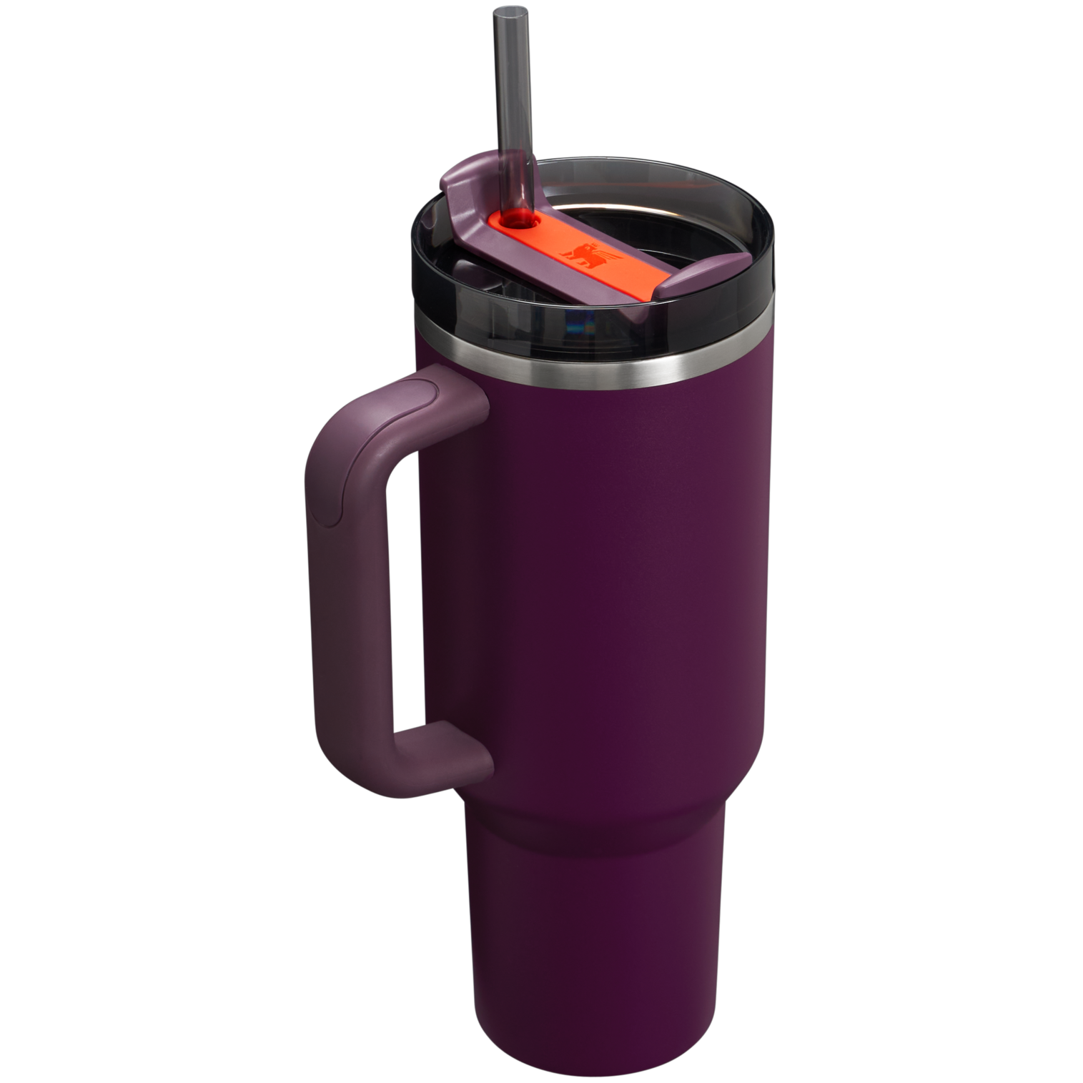Splash-Resistant FlowState The Quencher H2.0 Flowstate Tumbler  | Stanley Create D332L - Double-Wall Vacuum Insulated Travel Tumbler with Straw Detail