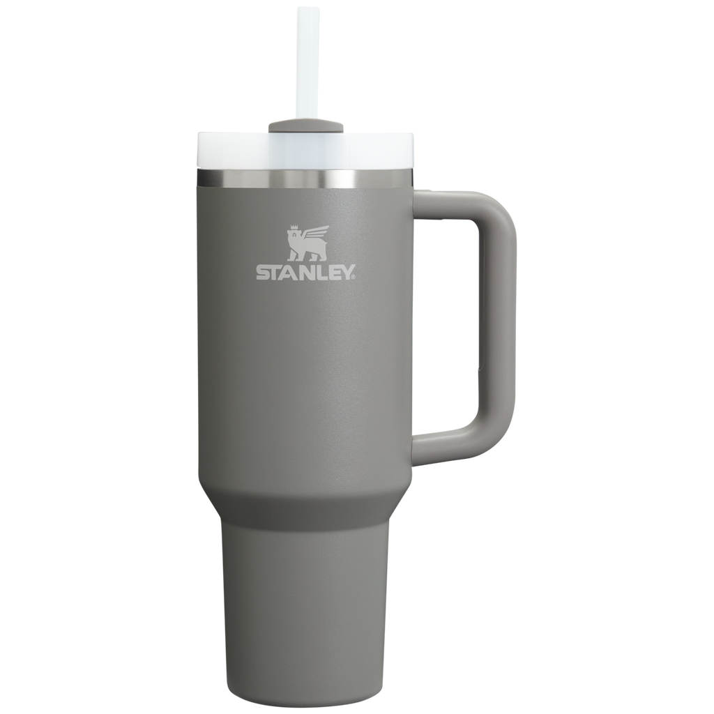 Insulated Travel The Quencher H2.0 Flowstate Tumbler D050X - Premium Stainless Steel Straw Cup for All-Day Hydration - Stone