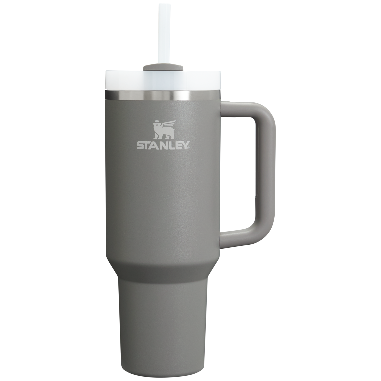 Insulated Travel The Quencher H2.0 Flowstate Tumbler D050X - Premium Stainless Steel Straw Cup for All-Day Hydration - Stone