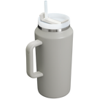 Splash-Resistant FlowState The Quencher H2.0 Flowstate Tumbler D365U - Double-Wall Vacuum Insulated Travel Tumbler with Straw Detail