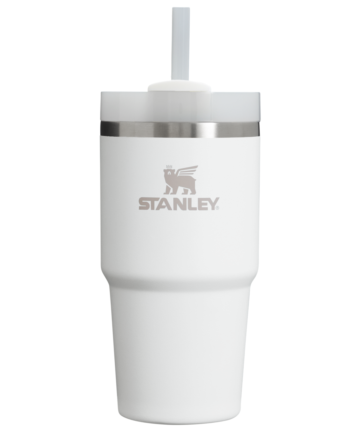 Large Capacity The Quencher H2.0 Flowstate Tumbler  | Stanley Create D329E - 40oz Large Capacity Car-Cup Friendly Quencher - Frost