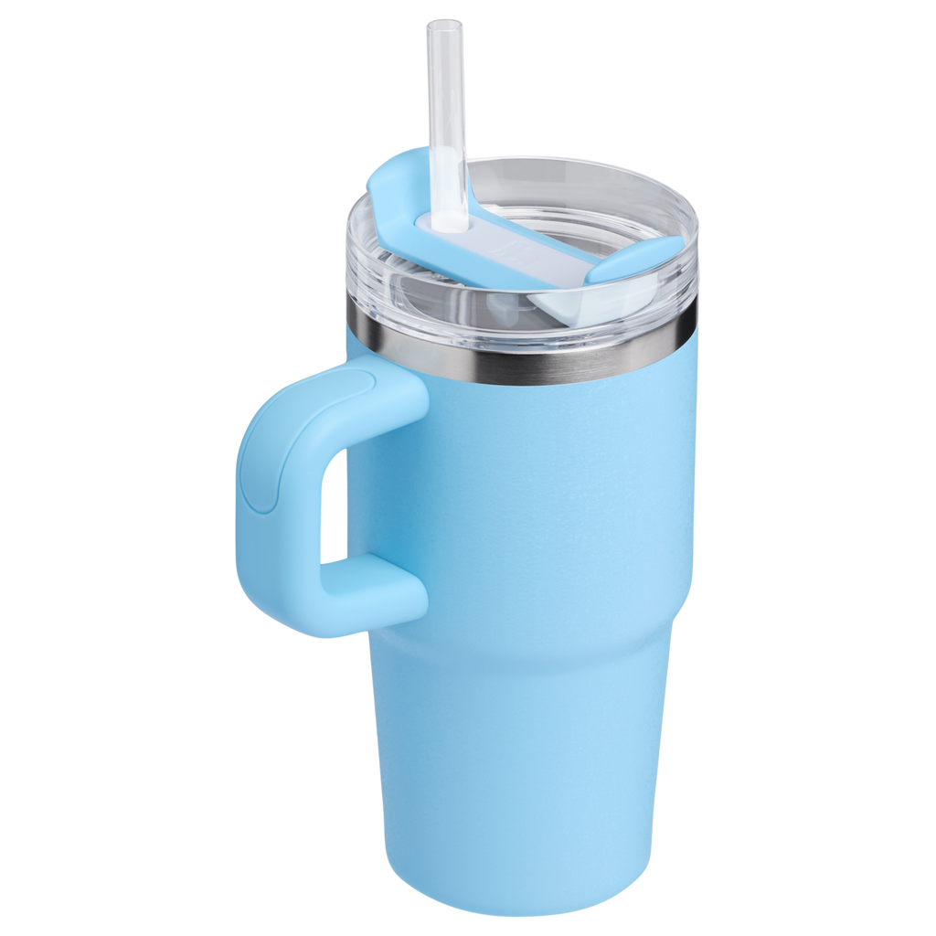 Splash-Resistant FlowState The Quencher H2.O Flowstate Tumbler D251V - FlowState 3-Position Lid Insulated Travel Mug Detail