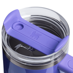 Large Capacity The Quencher H2.O Flowstate Tumbler with Handle | Stanley Create D309N - FlowState 3-Position Lid Insulated Travel Mug Detail