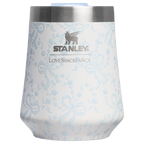 Flavor-Preserving Stanley 1913 x LoveShackFancy Holiday The Reserve Wine Tumbler Set | 2-pack D205C - Premium Insulated Egg-Shaped Wine Glass for Outdoors Detail
