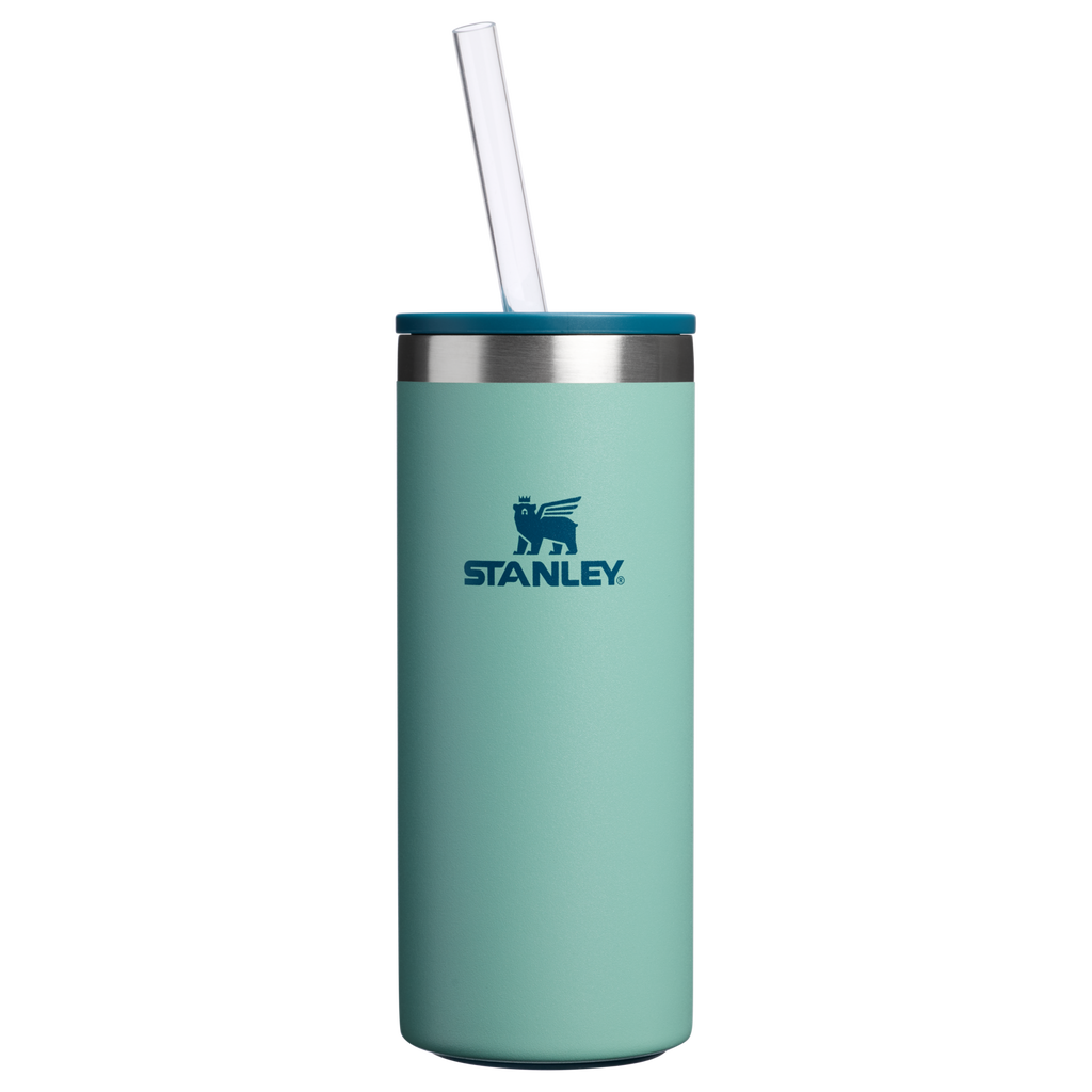 Heavy-Duty Tote The Everyday Slim Can Cooler Cup | Stanley Create D300G - Leak-Proof Insulated Mini Cooler Bag for Lunch - Spring Green