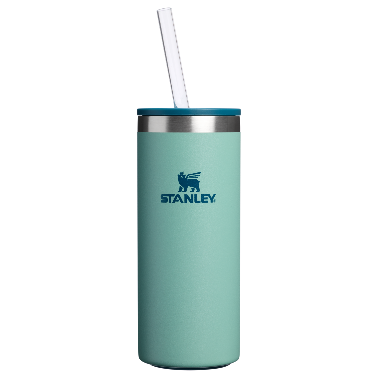 Heavy-Duty Tote The Everyday Slim Can Cooler Cup | Stanley Create D300G - Leak-Proof Insulated Mini Cooler Bag for Lunch - Spring Green