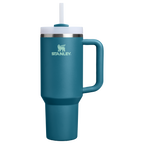 Insulated Travel The Quencher H2.0 Flowstate Tumbler D050X - Premium Stainless Steel Straw Cup for All-Day Hydration - Coastal Teal