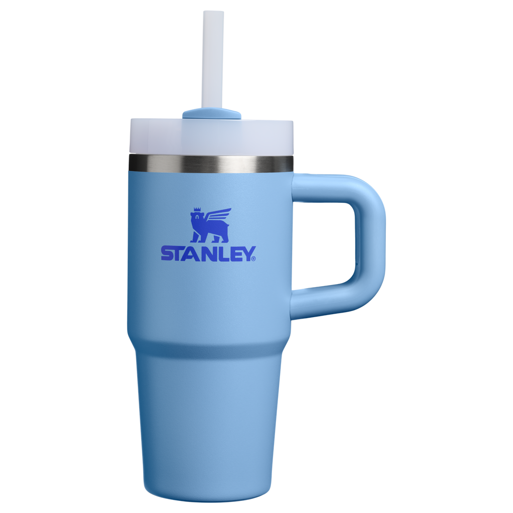 Large Capacity The Quencher H2.O Flowstate Tumbler | Stanley Create D291F - 40oz Large Capacity Car-Cup Friendly Quencher - Blue Sky
