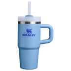 Large Capacity The Quencher H2.O Flowstate Tumbler | Stanley Create D291F - 40oz Large Capacity Car-Cup Friendly Quencher - Blue Sky