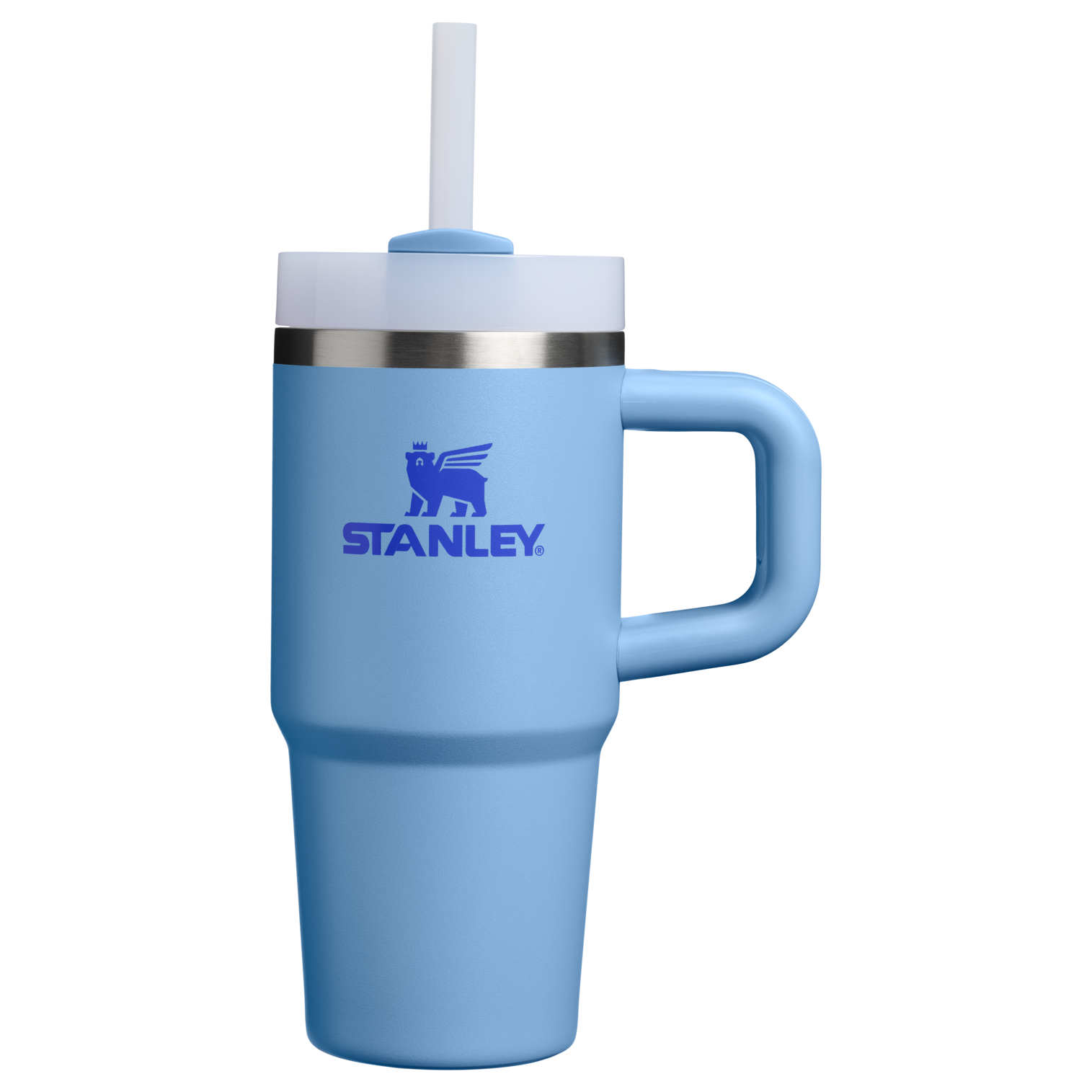 Large Capacity The Quencher H2.O Flowstate Tumbler | Stanley Create D291F - 40oz Large Capacity Car-Cup Friendly Quencher - Blue Sky
