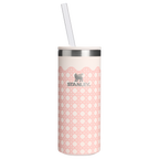 Premium All-Weather The Everyday Slim Can Cooler Cup D350R - Compact All-Weather Soft-Sided Cooler Backpack - Rose Quartz Rattan