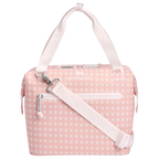 Premium All-Weather The All Day Julienne Mini Cooler D349V - Heavy-Duty Ice-Retention Food & Beverage Carrier - Rose Quartz Rattan