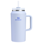 Splash-Resistant FlowState The Quencher H2.0 Flowstate Tumbler D365U - Double-Wall Vacuum Insulated Travel Tumbler with Straw - Dew Drop