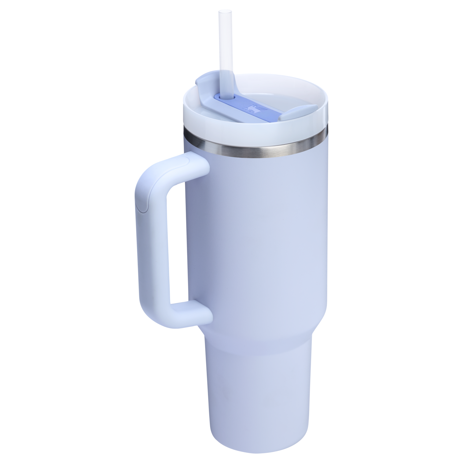 Splash-Resistant FlowState The Quencher H2.0 Flowstate Tumbler  | Stanley Create D332L - Double-Wall Vacuum Insulated Travel Tumbler with Straw Detail