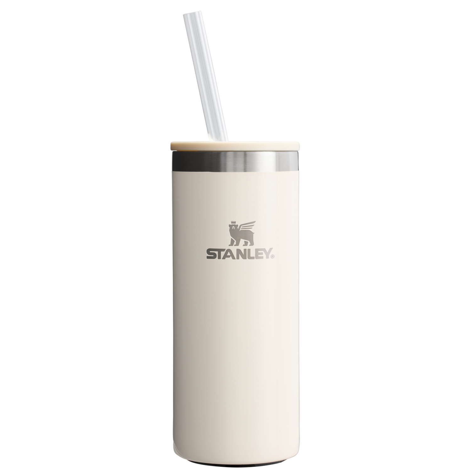 Premium All-Weather The Everyday Slim Can Cooler Cup D065Q - Leak-Proof Insulated Mini Cooler Bag for Lunch - Cream Gloss