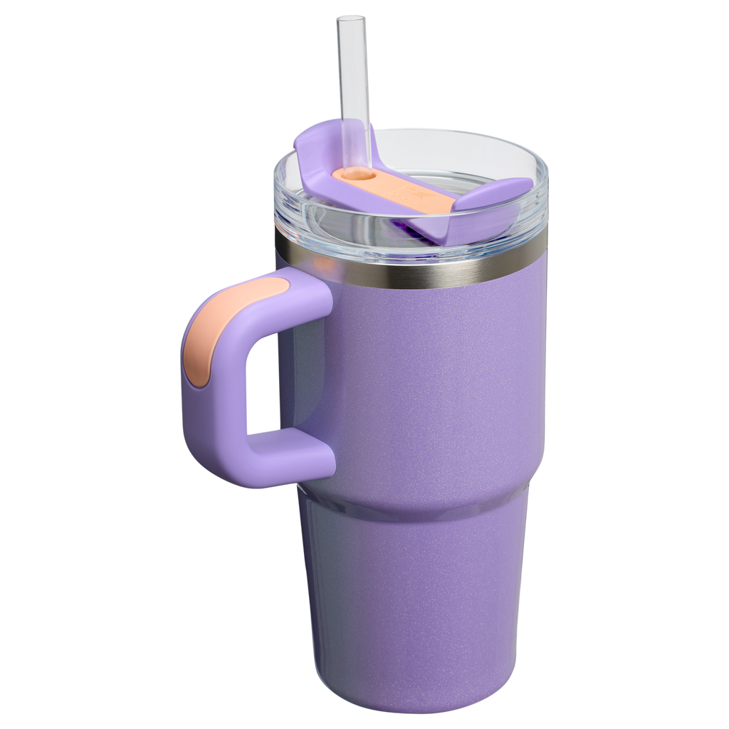 Splash-Resistant FlowState The Quencher H2.O Flowstate Tumbler D251V - FlowState 3-Position Lid Insulated Travel Mug Detail