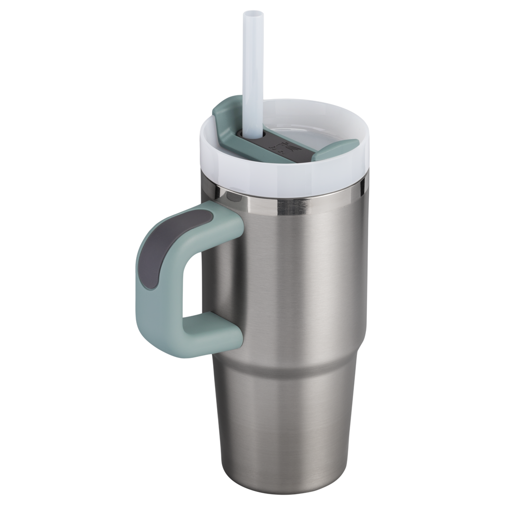 Large Capacity The Quencher H2.O Flowstate Tumbler | Stanley Create D291F - 40oz Large Capacity Car-Cup Friendly Quencher Detail