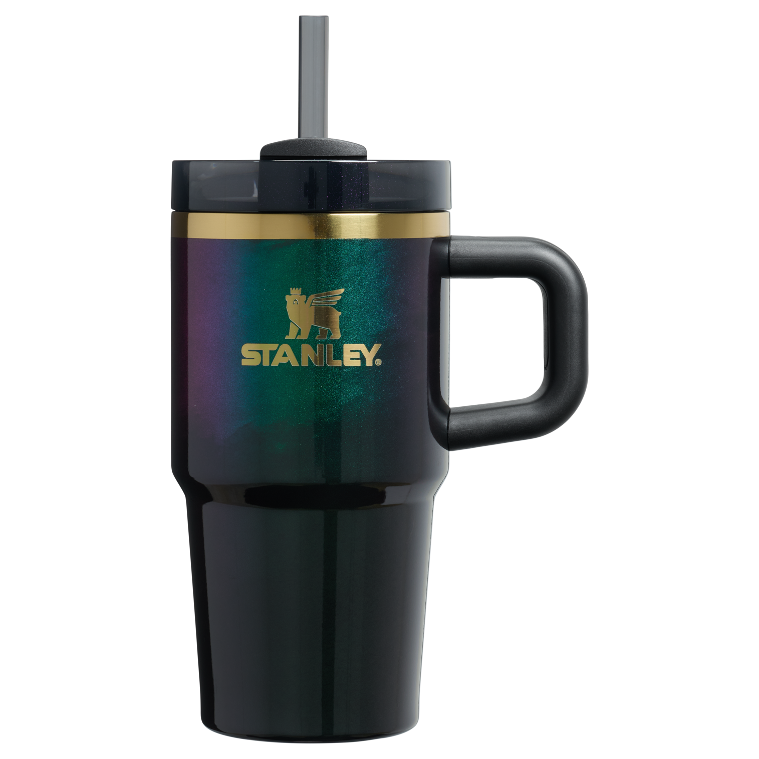Double-Wall Vacuum The Wicked for Good Quencher H2.0 Flowstate Tumbler D247R - Double-Wall Vacuum Insulated Travel Tumbler with Straw - Elphaba For Good