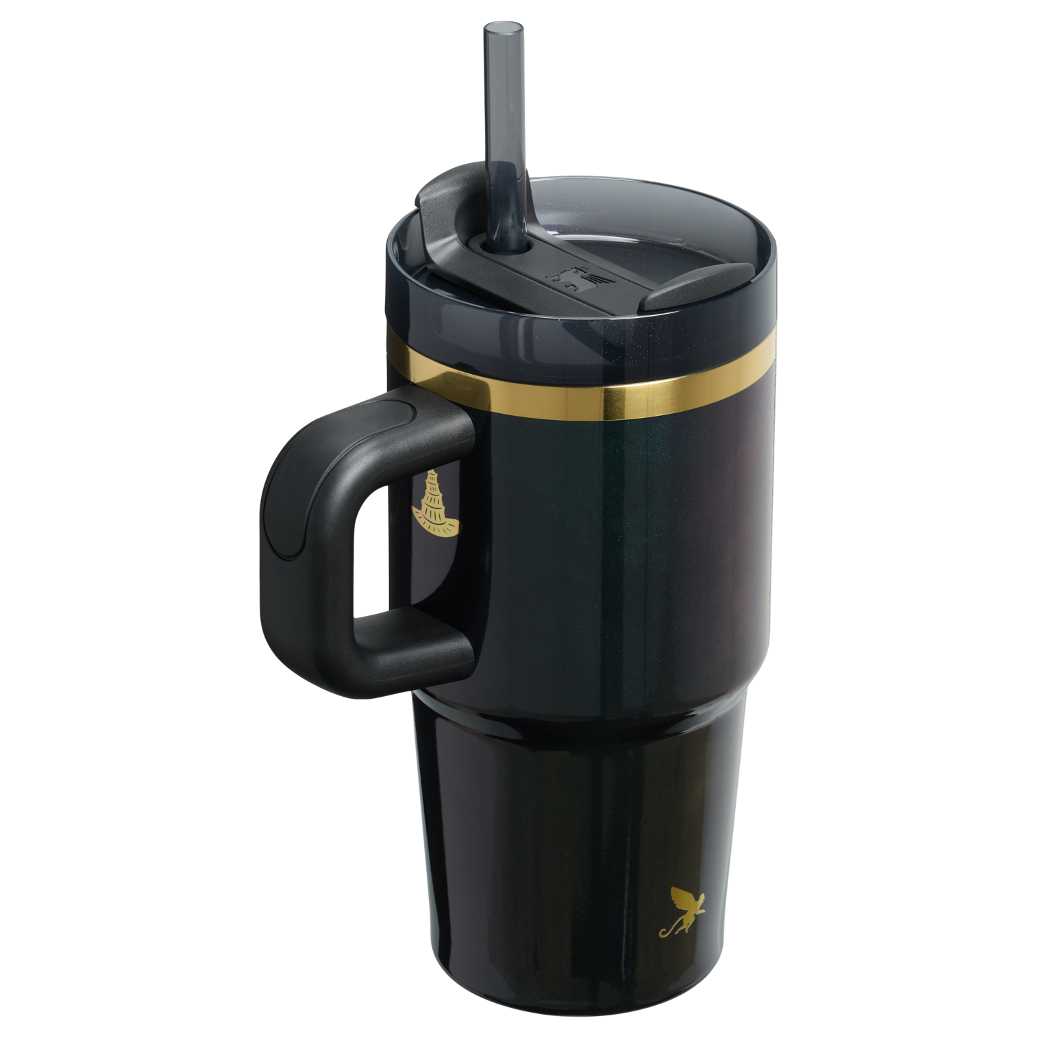 Double-Wall Vacuum The Wicked for Good Quencher H2.0 Flowstate Tumbler D247R - Double-Wall Vacuum Insulated Travel Tumbler with Straw Detail