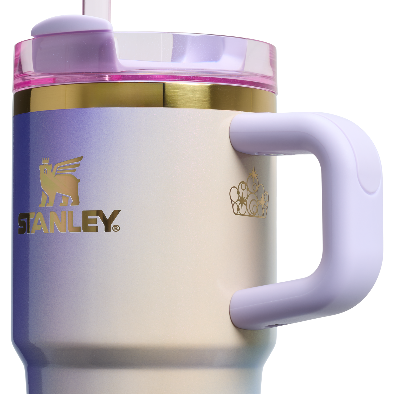 Double-Wall Vacuum The Wicked for Good Quencher H2.0 Flowstate Tumbler D247R - Double-Wall Vacuum Insulated Travel Tumbler with Straw Detail