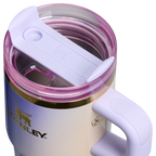 Double-Wall Vacuum The Wicked for Good Quencher H2.0 Flowstate Tumbler D247R - Double-Wall Vacuum Insulated Travel Tumbler with Straw Detail