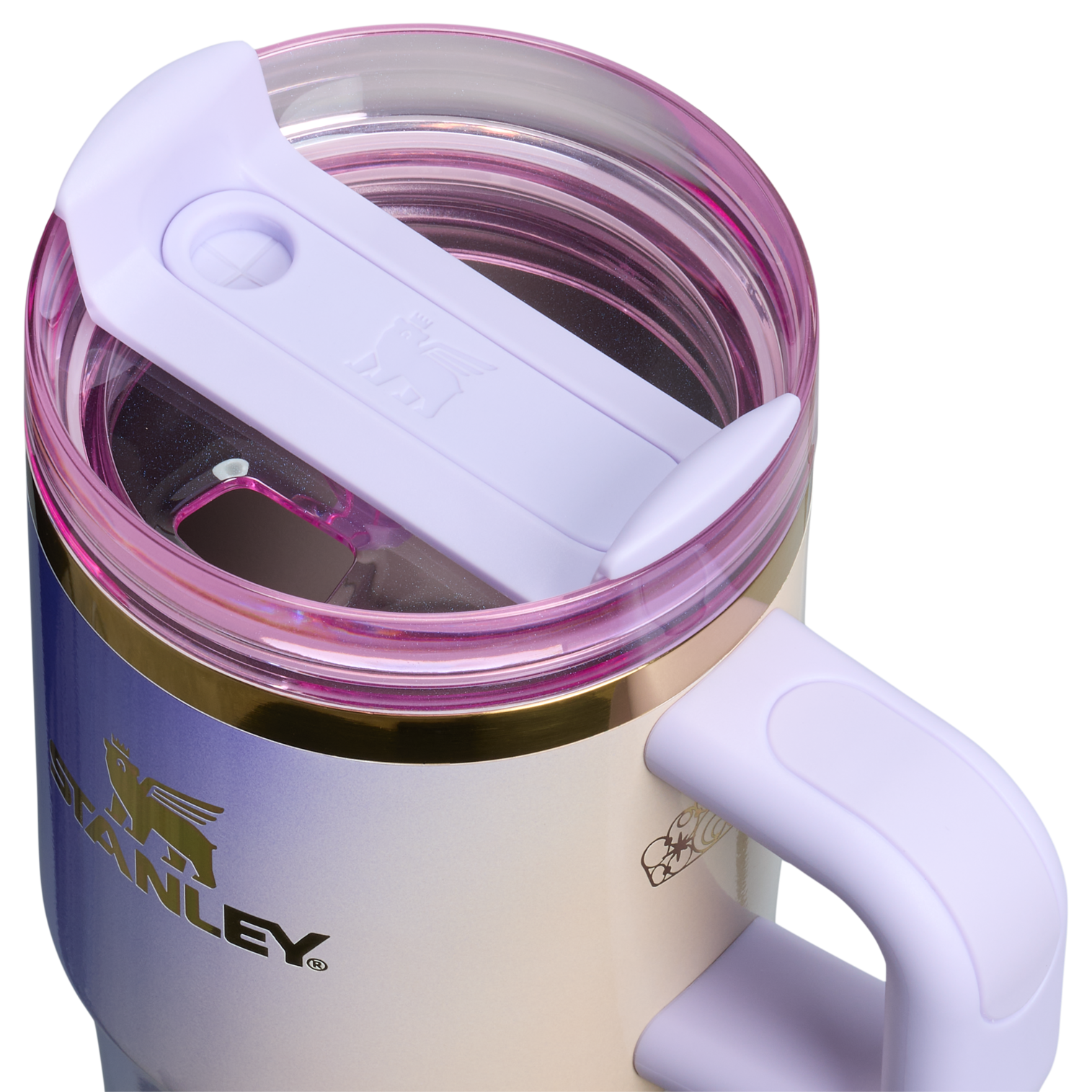 Double-Wall Vacuum The Wicked for Good Quencher H2.0 Flowstate Tumbler D247R - Double-Wall Vacuum Insulated Travel Tumbler with Straw Detail