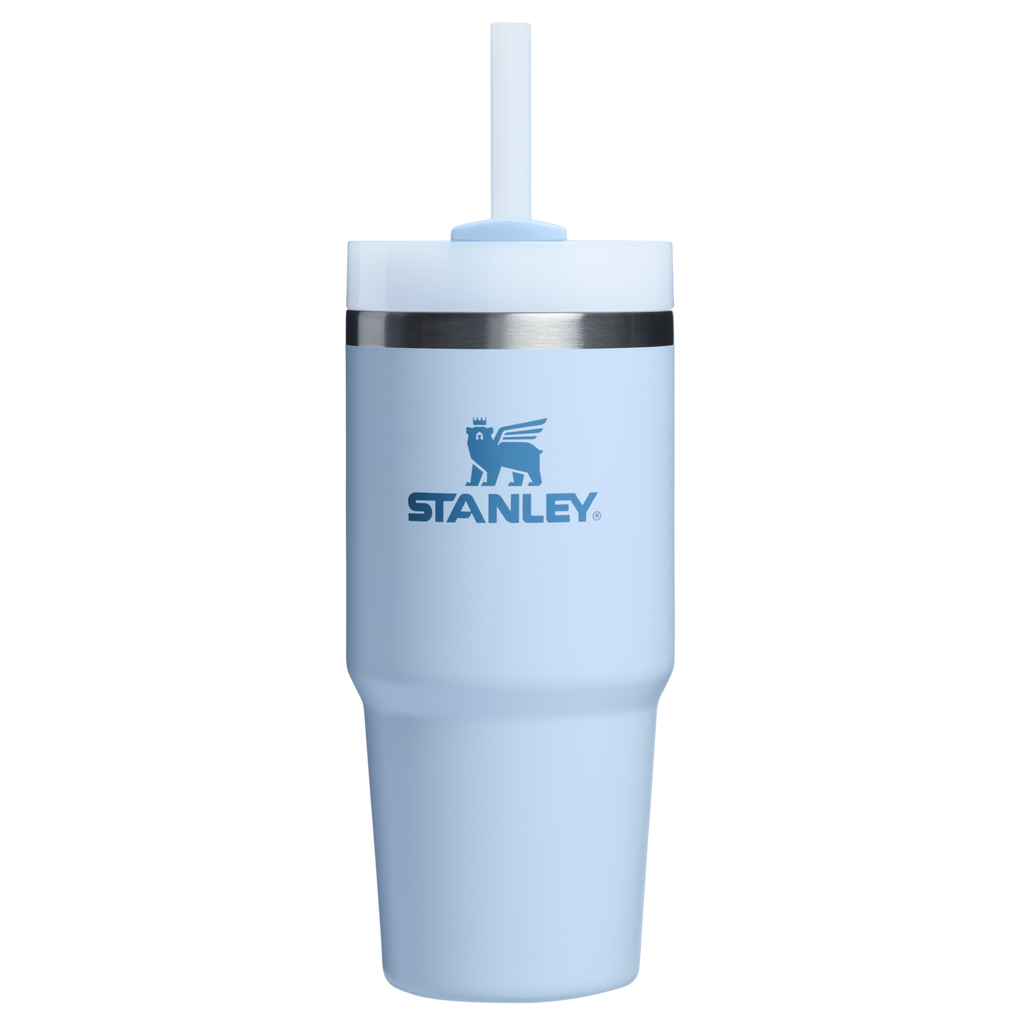 Large Capacity The Quencher H2.0 Flowstate Tumbler  | Stanley Create D329E - 40oz Large Capacity Car-Cup Friendly Quencher - Glacier