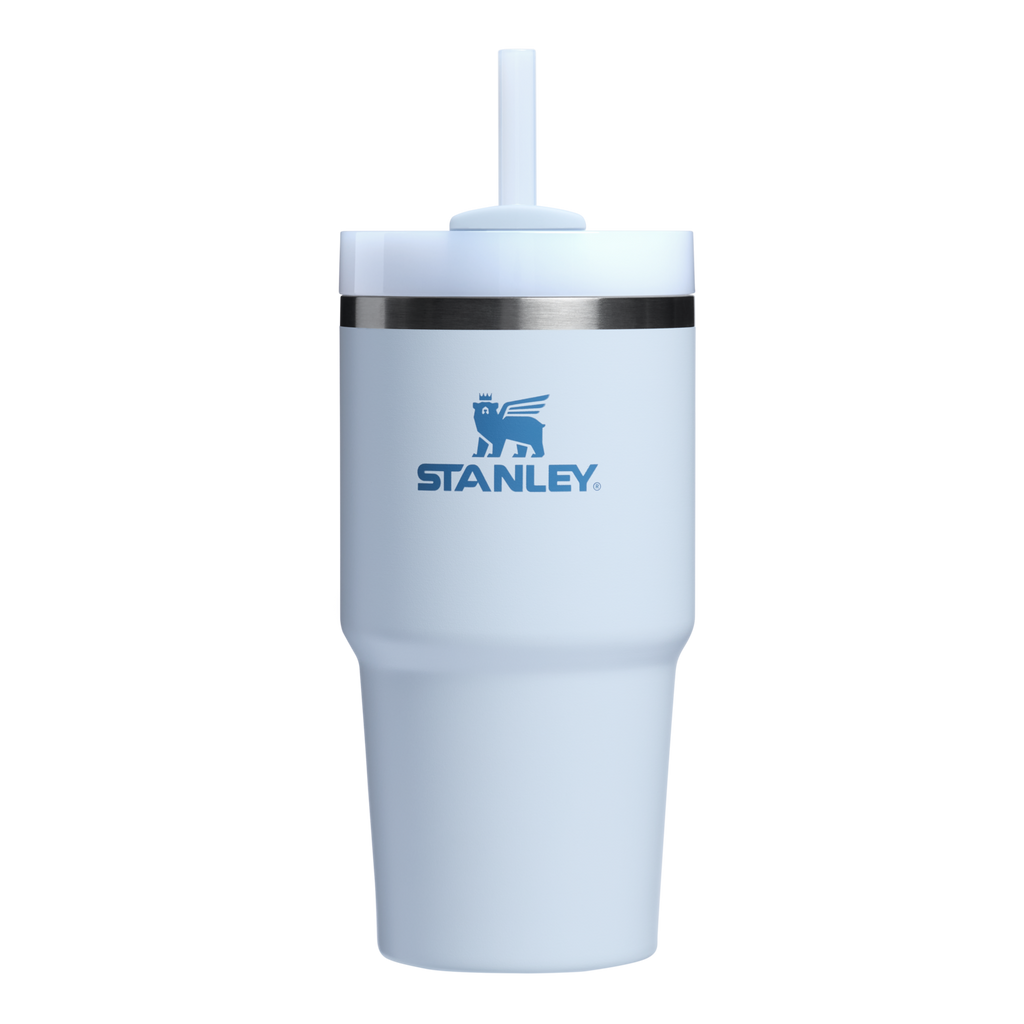 Splash-Resistant FlowState The Quencher H2.0 Flowstate Tumbler D030T - Premium Stainless Steel Straw Cup for All-Day Hydration - Glacier