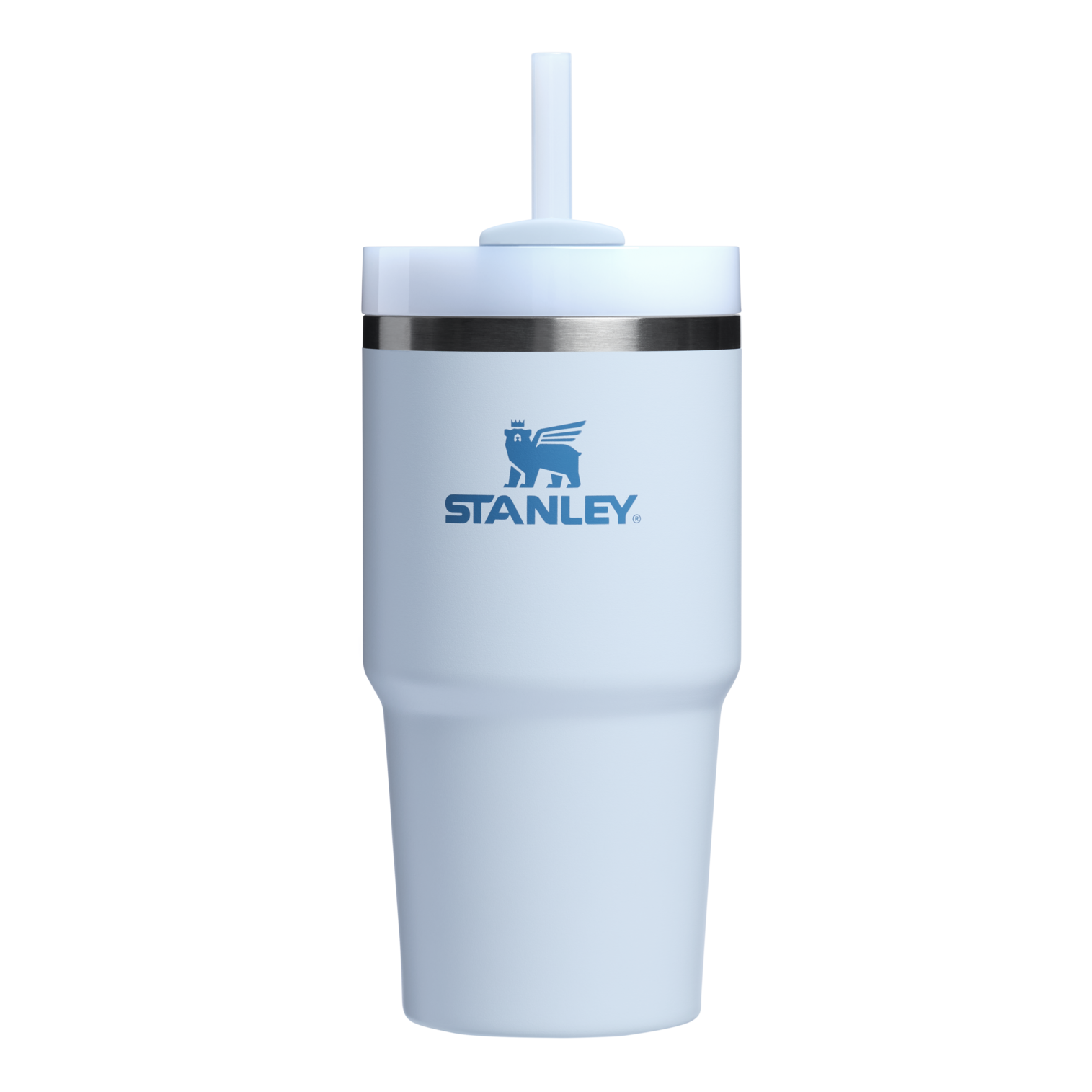 Splash-Resistant FlowState The Quencher H2.0 Flowstate Tumbler D030T - Premium Stainless Steel Straw Cup for All-Day Hydration - Glacier
