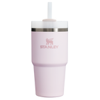 Splash-Resistant FlowState The Quencher H2.0 Flowstate Tumbler D030T - Premium Stainless Steel Straw Cup for All-Day Hydration - Rose Quartz 2.0