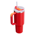 Insulated Travel The Quencher H2.0 Flowstate Tumbler D050X - Premium Stainless Steel Straw Cup for All-Day Hydration Detail