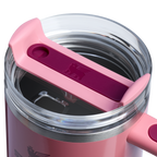 Insulated Travel The Quencher H2.0 Flowstate Tumbler D050X - Premium Stainless Steel Straw Cup for All-Day Hydration Detail