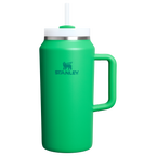 Large Capacity The Quencher H2.0 Flowstate Tumbler D033Q - Double-Wall Vacuum Insulated Travel Tumbler with Straw - Meadow