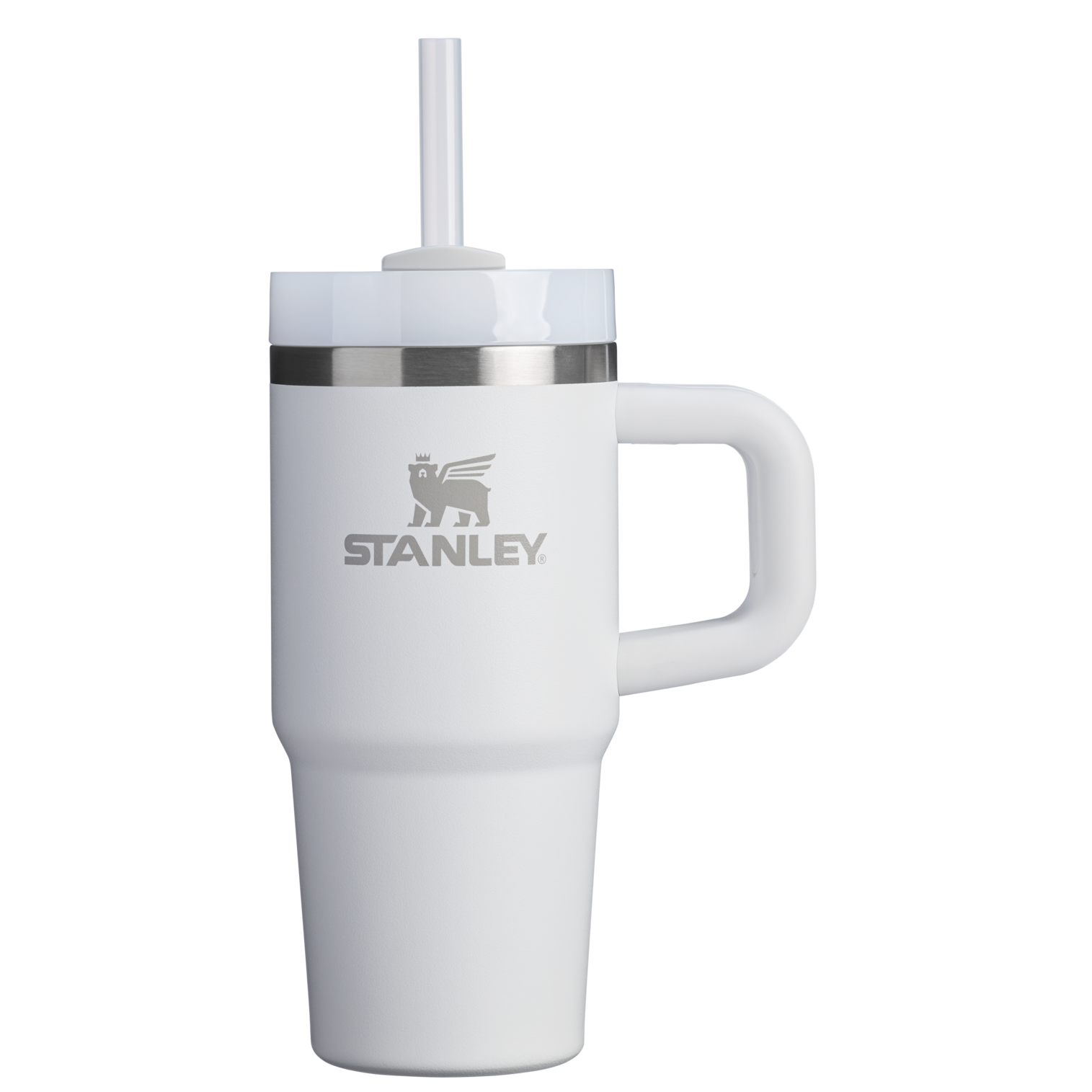 Large Capacity The Quencher H2.O Flowstate Tumbler | Stanley Create D291F - 40oz Large Capacity Car-Cup Friendly Quencher - Frost