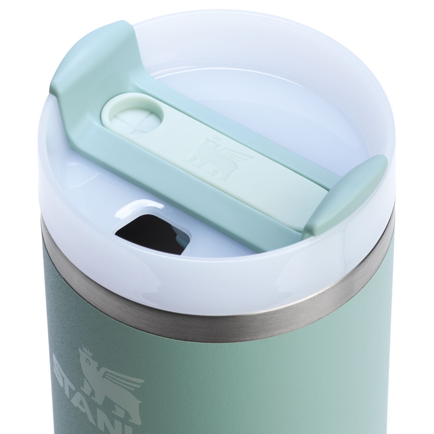Double-Wall Vacuum The Quencher H2.0 Flowstate Tumbler D214X - FlowState 3-Position Lid Insulated Travel Mug Detail