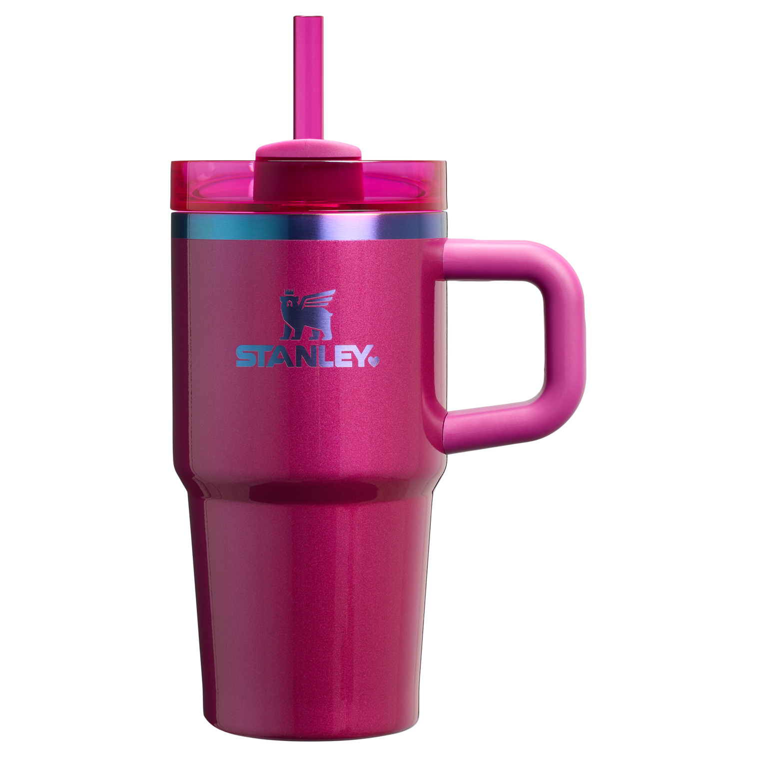 Large Capacity The Quencher H2.O Flowstate Tumbler with Handle | Stanley Create D309N - FlowState 3-Position Lid Insulated Travel Mug Detail