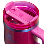 Large Capacity The Quencher H2.O Flowstate Tumbler with Handle | Stanley Create D309N - FlowState 3-Position Lid Insulated Travel Mug Detail