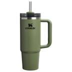 Splash-Resistant FlowState The Quencher H2.0 Flowstate Tumbler D051L - 40oz Large Capacity Car-Cup Friendly Quencher - Dried Pine