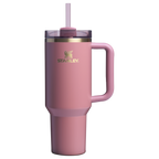 Splash-Resistant FlowState The Quencher H2.0 Flowstate Tumbler  | Stanley Create D332L - Double-Wall Vacuum Insulated Travel Tumbler with Straw Detail