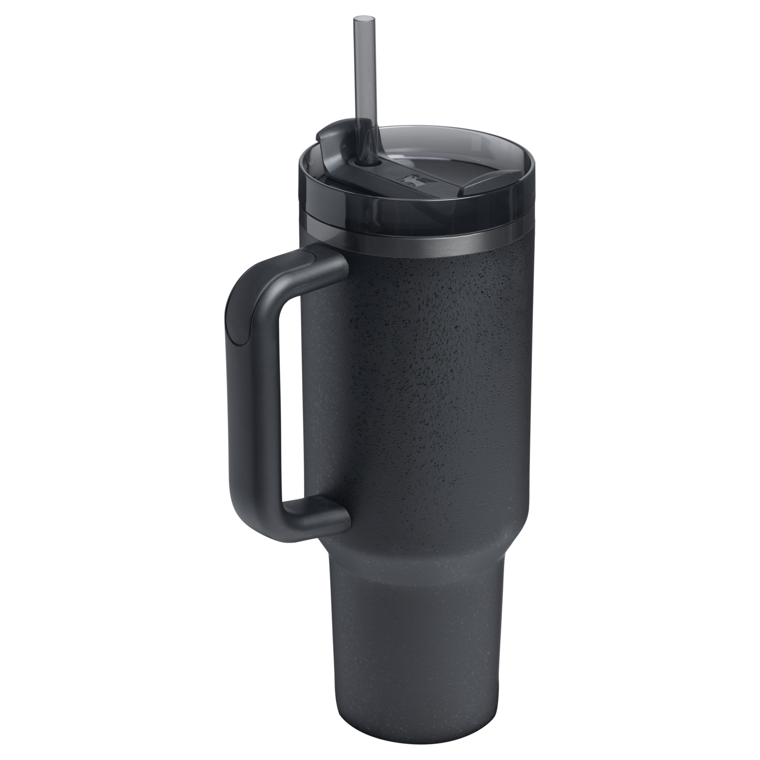 Splash-Resistant FlowState The Quencher H2.0 Flowstate Tumbler  | Stanley Create D332L - Double-Wall Vacuum Insulated Travel Tumbler with Straw Detail